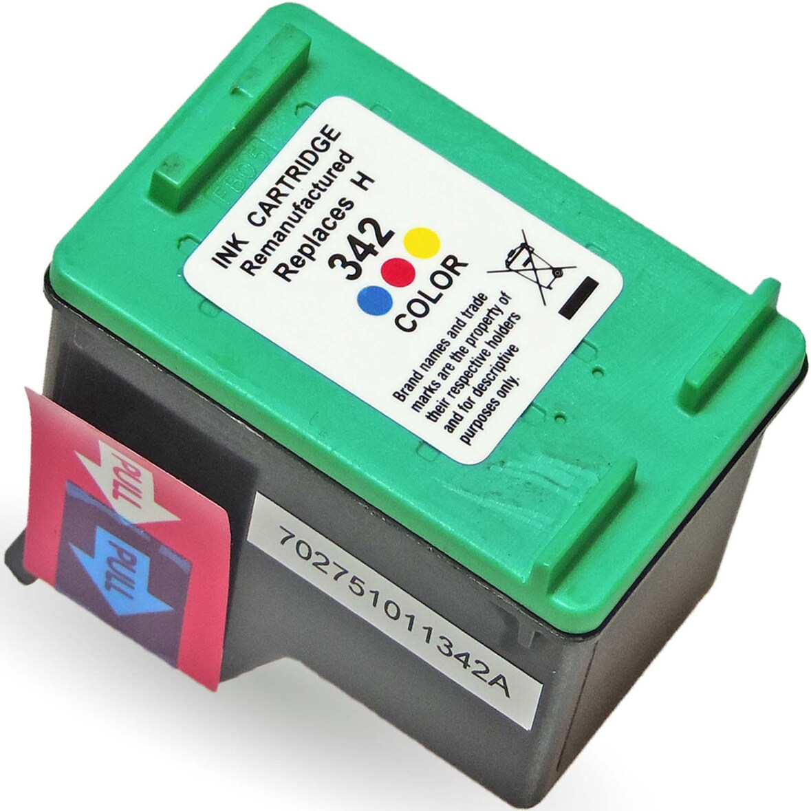 Wiederbefüllt HP 342, C9361EE C Color Cyan / Magenta / Gelb Druckerpatrone für 220 Seiten von Gigao