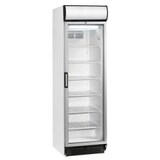 thumbnail of Nordcap Glastürtiefkühlschrank TK 300 G-CP, mit statischer Kühlung, Glastür und Griff und Webe-Display