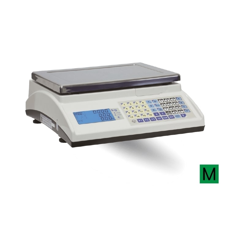 Balanza con Batería e impresora de Ticket  Modelo MARTE de Grupo Epelsa