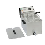 thumbnail of Roller Grill Friteuse professionnelle avec vidange, 1 cuve, 8 Litres, à poser, FD 80 R