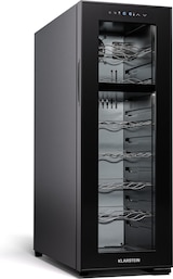 thumbnail of Klarstein Shiraz 18 Duo Weinkühlschrank 2 Zonen 53L/18 Flaschen 5-18 °C Touch Schwarz