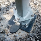 thumbnail of Presa a terra HWC-A96, portaombrelli con ancoraggio a terra, Ø 49 mm, ad esempio per ombrelloni a semaforo di lusso