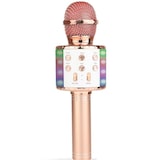 thumbnail of Microphone Sans Fil LED Bluetooth Avec Réduction De Bruit Et Effets Sonores Rose YONIS