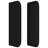 thumbnail of vidaXL Kopfteil mit Ohren Schwarz 93x16x78/88 cm Stoff