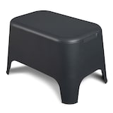 thumbnail of Tavolino da giardino 59x 39x 36cm Antracite Con coperchio Esterno / Interno TOOMAX