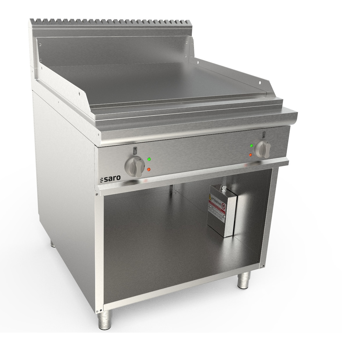 SARO Elektrische bakplaat met open onderstel - model LQ / FTG4BAL