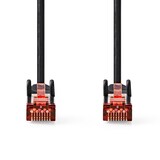 thumbnail of Nedis CAT6 Netwerkkabel - RJ45 Male - RJ45 Male - S/FTP - 3.00 m - Rond - LSZH - Zwart - Label