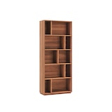 thumbnail of Herdasa, Estantería librería, colección NACK 545, con 5 niveles de altura en melamina color nogal
