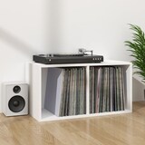thumbnail of vidaXL Schallplatten-Aufbewahrungsbox Weiß 71x34x36 cm Holzwerkstoff