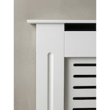 thumbnail of Moderne Heizkörperverkleidung mit Lamellen-Muster, Hochwertiges `Mdf`-Material. 112x19x82 cm | Kadima Design