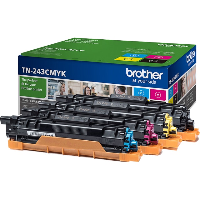 Laser/Kopierer BROTHER TN243CMYK BROTHER DCPL3510CDW TONER (4)