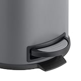 thumbnail of SVITA T30 prullenbak 30 liter staal pedaalemmer afvalbak grijs