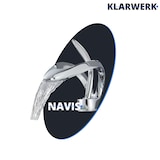 thumbnail of KLARWERK® NAVIS | Rubinetto Cascata Bagno Cromo Acciaio | per Lavabo Hotel | Miscelatore 2 Attacchi Design Premium Gastro Premium