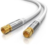 thumbnail of Primewire SAT-Kabel, Koax, F-Stecker, Premium HDTV SAT Koaxialkabel, 4fach Schirmung, 135dB, 75 Ohm - 1m