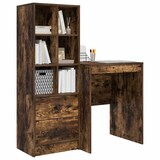 thumbnail of vidaXL Schreibtisch mit Schubladen 2 pcs Geräucherte Eiche