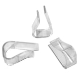 thumbnail of 25 Stück Tischklammern glasklar extrastark & bombenfest