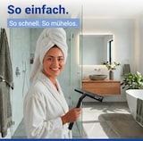 thumbnail of WENKO Badezimmerwischer Silikon Mod. Mola Schwarz, Edelstahl ummantelt mit Silikon