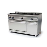 thumbnail of Gasfrit - Cocina 3 fuegos con horno a gas 1200 x 550 x 850  mm 22,4 kw