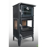 thumbnail of EEK A - Dreischeiben-Holzherd Modell 306-3D Backfach+Herdplatte - 12,10 kW