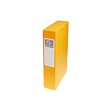 thumbnail of Exacompta 50609E 8x Archivbox aus Colorspan-Karton 600g, Rückenbreite 60mm mit Etikett, 25x33cm für DIN A4 - Gelb