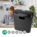 thumbnail of A4 Aktenvernichter 10l Shredder Nicht-intensiver Gebrauch Nedis