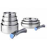 thumbnail of Batterie de cuisine inox 9 pièces avec 2 manches amovibles  AM2694 usage non-intensif Arthur Martin