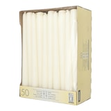 thumbnail of Starpak 50 Leuchterkerzen Ø 2,2 cm · 25 cm weiss