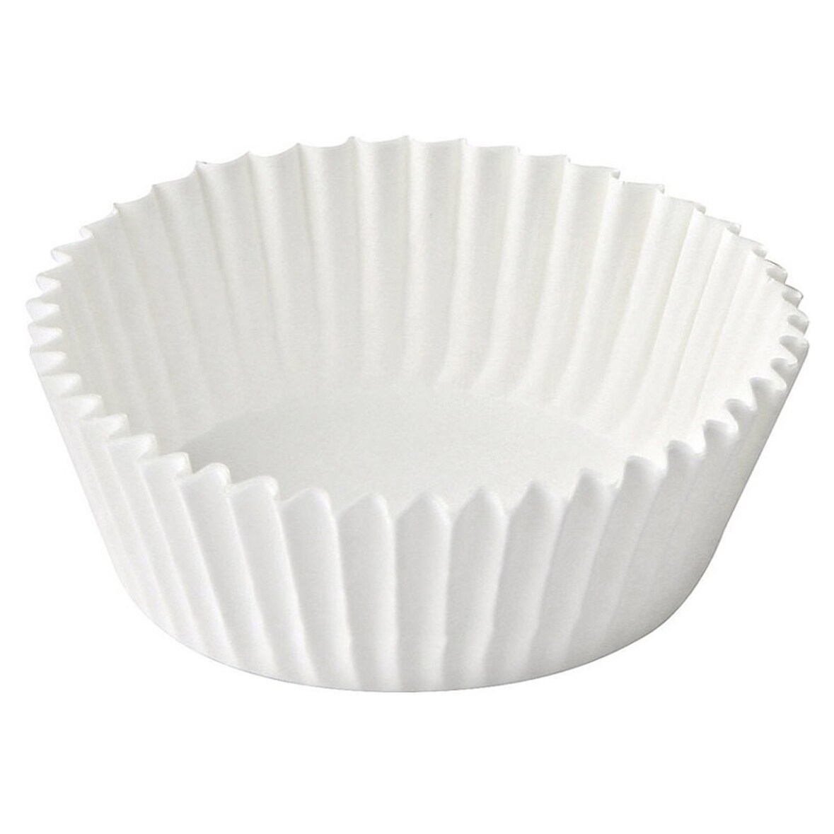 5000x Gebäckkapseln weiß O 60 x 27 mm
