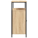 thumbnail of Helloshop26 - Buffet Sideboard Kommode Kleiderschrank Aufbewahrungsmöbel Organizer Küche Wohnzimmer Sonoma-Eiche 100 x 35 x 80 cm 02_0031461