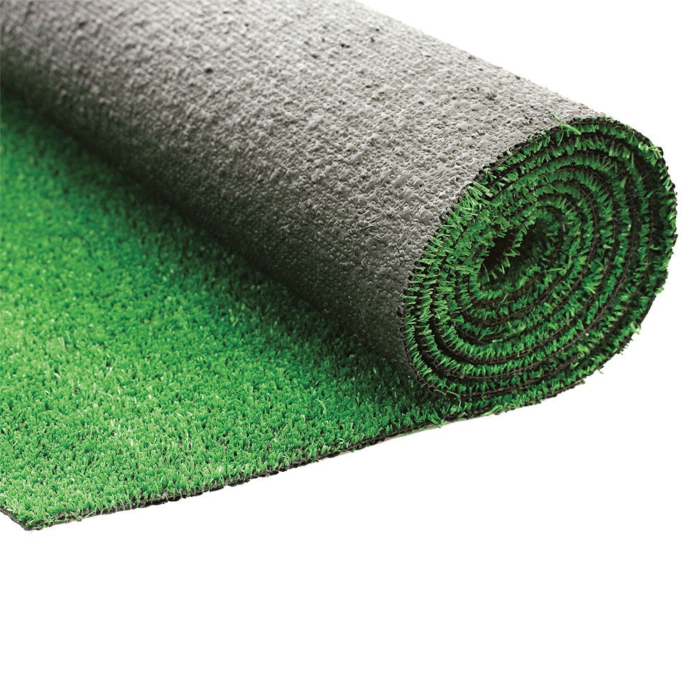 Gazon synthétique, tapis de gazon artificiel, 7 mm, 2x10 m, 48691