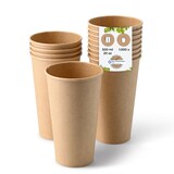 thumbnail of BIOZOYG Pappbecher 1000 Stück 500 ml / 20 oz, Ø 90 mm, weiß - Becher für Heißgetränke - Kaffeebecher to go Einwegbecher, Alternative zu Styroporbecher