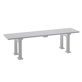 thumbnail of Blome Gartenbank Mono l, 3-Sitzer, 2 Standfüßen, Weiß, von PROREGAL