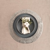 thumbnail of Quid Duna Plato Postre Gris Cerámico 20X2,5Cm