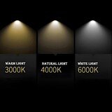 thumbnail of Specchio da bagno ovale retroilluminato reversibile OLIVIA LED 50x100 Made in Italy