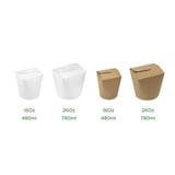 thumbnail of MONOUSO - Contenitore multifunzionale Bianco 26Oz/780ml (500 Pezzi)