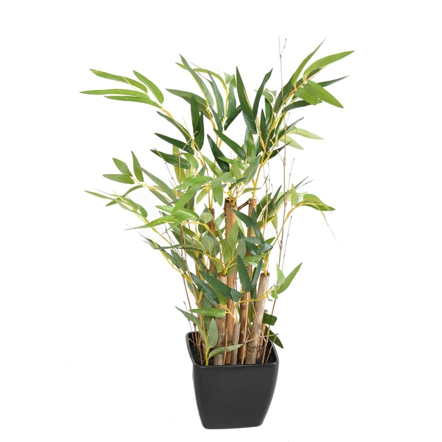 VERT ESPACE plante artificielle bonsai bambou en pot 50 cm