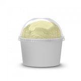 thumbnail of 50 unità di vaschette per gelato bianche da 180 ml (6 once) Ref HEL003B