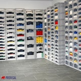 thumbnail of PROREGAL Eurobox NextGen Insight | HxBxT 32x40x60cm | 65 Liter | Seite offen | Eurobehälter, Transportbox, Transportbehälter, Stapelbehälter