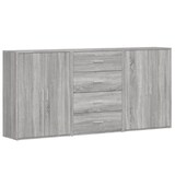 thumbnail of Helloshop26 - Buffet Sideboard Kommode Kleiderschrank Aufbewahrungsmöbel Organizer für Küche Wohnzimmer Lounge 3-teilig Sonoma 60 x 02_0037166