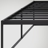 thumbnail of Metalen bed Scala zwart/200x100x46 cm