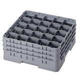 thumbnail of CAMBRO - 25S738-151 - Cesta de lavado 25 comp. 3 alturas - 8,7 cm Ø máx. - alt. máx. 20 cm - 50 x 50 x 22,5 cm - Gris claro