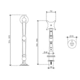 thumbnail of Dataflex Viewlite Plus Monitor Tischhalterung schwarz (58.623)