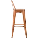 thumbnail of Set De 4 Taburetes Mason Metálicos Cobre