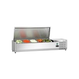 thumbnail of Gekoeld roestvrij stalen display 5 x GN 1/4, 170 W, 220 V - MONO