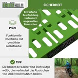 thumbnail of TRUTZHOLM 2 x Auffahrrampe klappbar 228 cm Traglast 680 kg Alu grün gelocht Rampen Motorradrampen