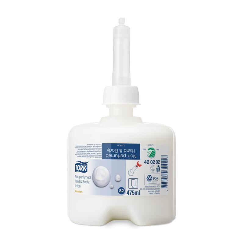 TORK  Hand & Body Lotion 420202 für normale, trockene und empfindliche Haut 475 ml Flasche