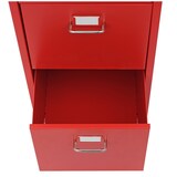 thumbnail of Rollcontainer Housten | HxBxT 110x28x41cm | 8 Schubladen | Rot | Schubladenschrank Stahlschrank