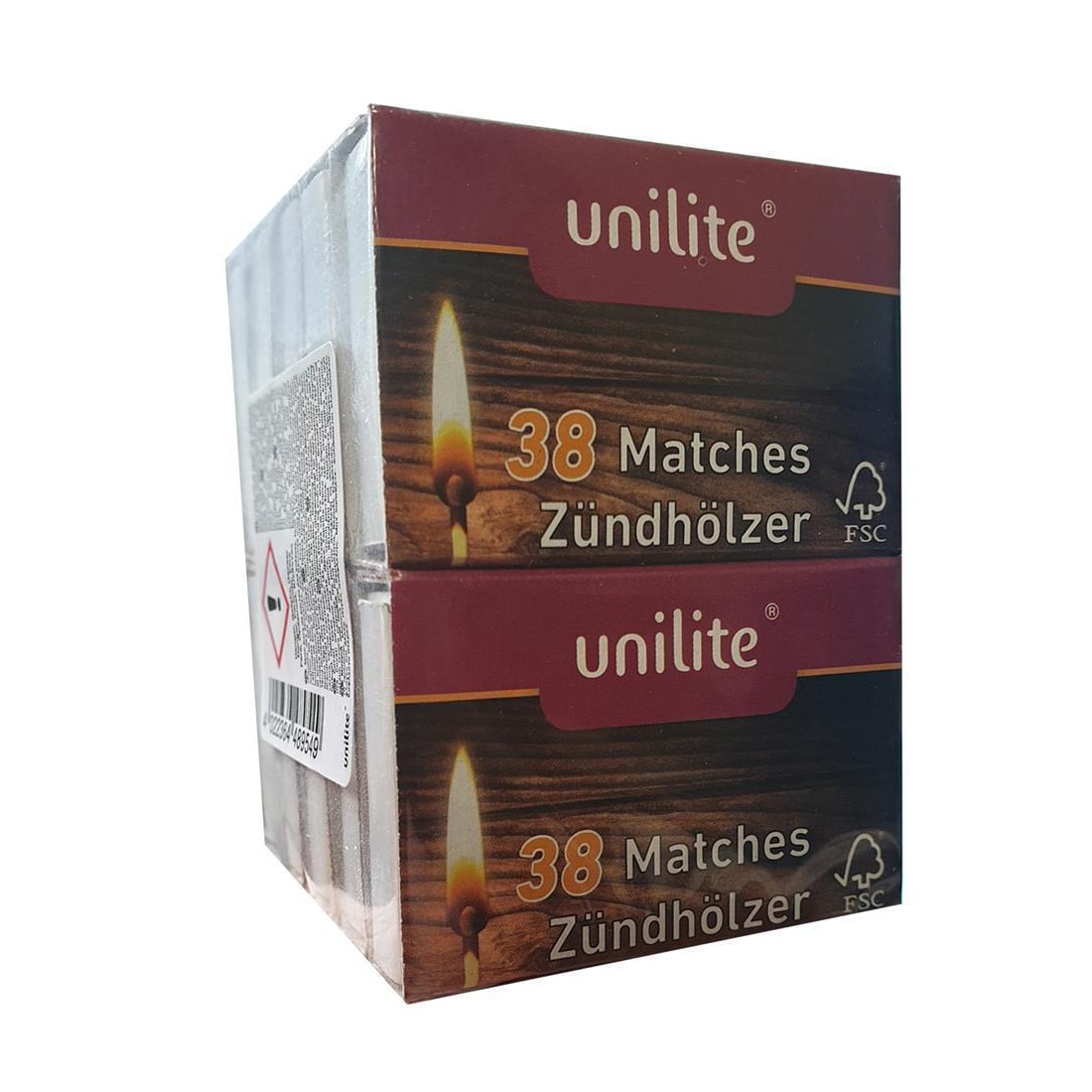 Streichhölzer 10er Verpackung je ca. 38 Stück Streichhölzer Zündhölzer