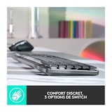 thumbnail of Logitech - Clavier Sans Fil - Mx - Mecanique - Retroeclaire Performant - Graphite