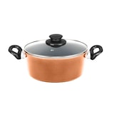 thumbnail of Batterie de cuisine anti-adhésive en cuivre 9 pièces  HG04838-COP usage non-intensif Herzberg